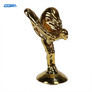 Mascota de capó Flying Goddess de compuesto de sílice dorado para Rolls Royce Cullinan Dawn Ghost Phantom Wraith 51137307270 - Product Image 1