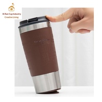 Mug isotherme à double paroi en acier inoxydable avec isolation sous vide, à boire directement, ne tombe pas, usage général