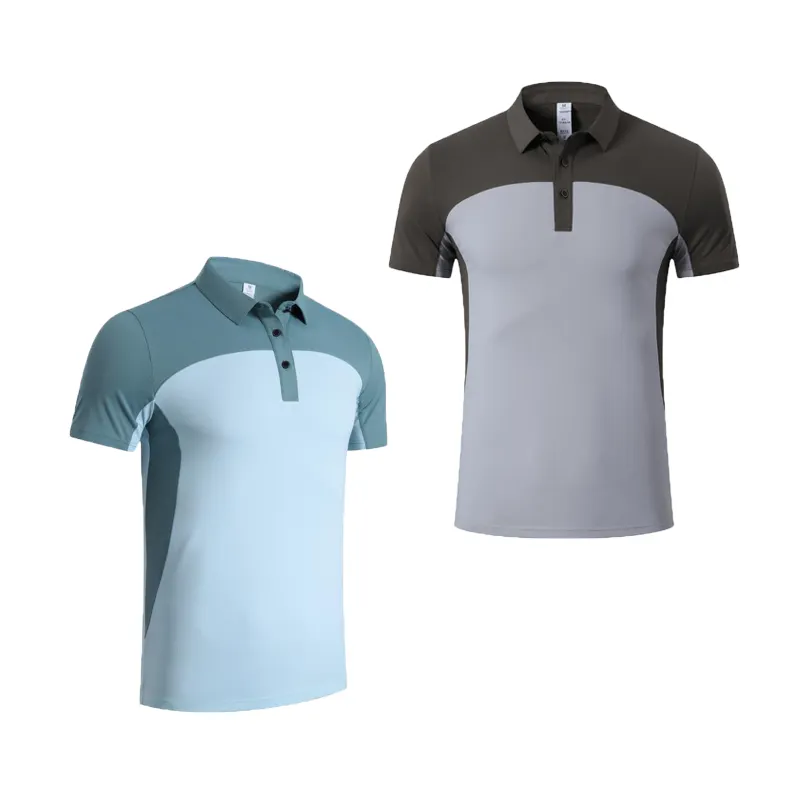 Impression brodée personnalisée uniforme d'entreprise logo de travail d'entreprise conception de marque polo de golf pour hommes pour le travail