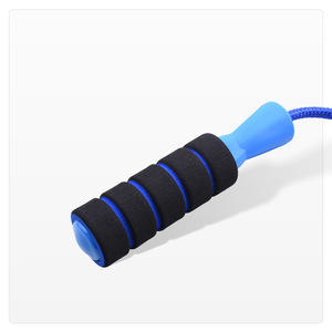 <span class=keywords><strong>Corde</strong></span> à <span class=keywords><strong>sauter</strong></span> bleue professionnelle <span class=keywords><strong>pour</strong></span> fitness, brûle-graisses, perte de poids, sport, adulte, poignée en plastique - Product Image 2