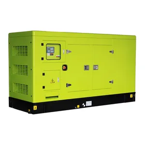 Type new diesel generator set 100kva 80kw with trailer portable easy to move silent type