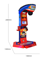 Kickboxer Machine d'arcade d'entraînement électronique à pièces Nouveau centre de divertissement de boxe de poinçonnage de sac