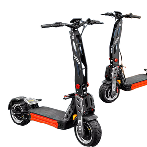 Scooter unisexe à double moteur 2400w, batterie amovible au lithium 40ah, pneus larges de 12 pouces, scooter de course, 56 mph, autonomie de 80 km, F9 - Product Image 5