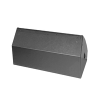 Moniteur de scène en forme de coin, haut-parleur passif pour spectacles en direct, équipement multifonctionnel pour salles de théâtre, compatible avec amplificateur externe