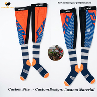 Calze Professionali Personalizzate per Motocross, Marca di Punta per Enduro e Downhill MTB, Logo Personalizzato all'Ingrosso