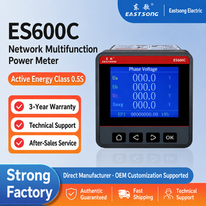EASTSONG ES600C Contatore di Energia Trifase Multifunzione Classe 0.5S, Armoniche 2-31, 4DI 2DO, Uscita a Impulsi, RS485 Modbus RTU - Product Image 2