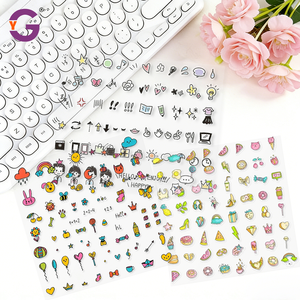 Adesivi Personalizzati Mini Culturali e Creativi per Decorare l'Ufficio e il Computer, Impermeabili, con Taglio Kiss-Cut, Adesivi Decorativi - Product Image 3