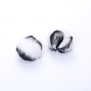 Hot Selling Wholesale Bouncy Interactive Leopard Print Felt <b>Ball</b> With Catnip Cat Chew Plush Toys for Pet Cats Clean Teeth - Product Image 6