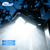 Luz Solar con Sensor Solarup, Batería Recargable, IP65 Impermeable, para Jardín, Exterior, con Clip, Portátil, Inalámbrica, Sin Herramientas