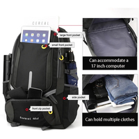 Tas ransel olahraga, tas ransel Hiking, mendaki gunung, perjalanan, anti air, olahraga luar ruangan, kapasitas besar, 50-60 Liter, modis