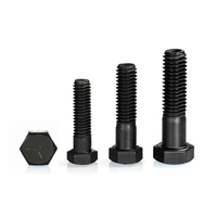 ANSI/ASME B18.2.1 Grade 5 standar Amerika AS luar eksternal Hex Hexagon Head Cap setengah benang sekrup baut UNC 1/4-20 7/16 1/2-13