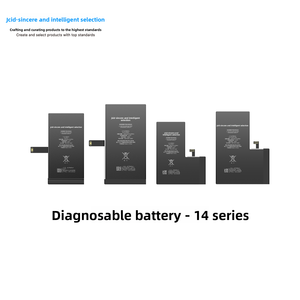 Batería de Diagnóstico JCID Nueva, 0 Ciclos, 100% Salud, para <span class=keywords><strong>iPhone</strong></span> 12 13 14 15 Pro <span class=keywords><strong>Max</strong></span>, Alta/Capacidad Estándar - Product Image 1