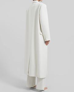 Produzione di <span class=keywords><strong>Trench</strong></span> in lana personalizzato da donna cappotto invernale pesante cappotti Casual da donna - Product Image 6