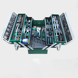 Juego de 85 Piezas de Herramientas de Trinquete Mecánico, Juego de Reparación de Automóviles con Estuche Rígido OEM para Automóviles y Motocicletas - Product Image 1