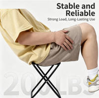 Tabouret de pêche pliable, chaise de camping, petit tabouret pliant portable de style chinois, table et chaise de camping portables