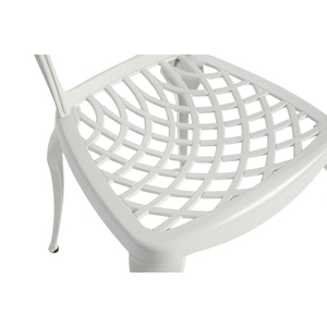 Conjunto de Bistro de 3 Piezas, Muebles de Patio de Aluminio Fundido, 2 Sillas, 1 Mesa Redonda, para Jardín, Balcón, Exterior - Product Image 2