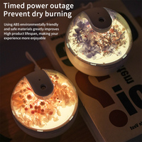 Diffuseur d'huile essentielle d'humidificateur ultrasonique de fleur fraîche préservée pour les vaporisateurs de chambre parfumés de bébé de voiture à la maison