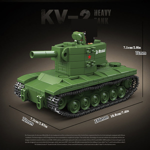 <strong>Soviet</strong> <strong>Army</strong> Kv-2 Heavy Tank Ww2 <strong>Army</strong> Tanks Toy Building Model Kit Military Tank Building Blocks Toys Set 472pcs