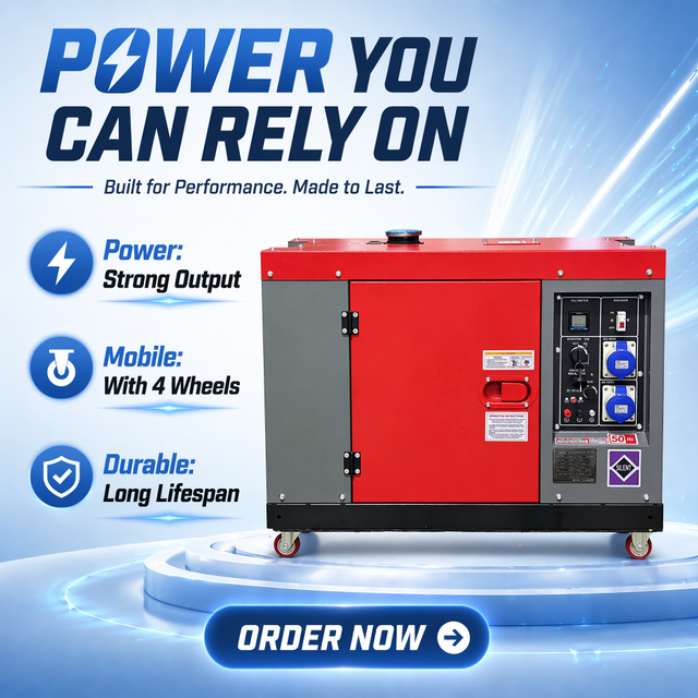 Silent Inverter Electrical 5KW 8KW 10KW 12KW 15KW 20KW 25KW 30KW 50KW 80KW 100KW 150KW 100KVA 120KVA 150KVA Diese Generators