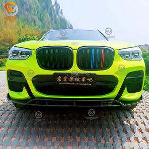 LCK 高光亮面饰件适用于 X3 G01 M40i <span class=keywords><strong>M</strong></span> Sport 18-19 碳纤维后保险杠扩散器唇形扰流板 - Product Image 2