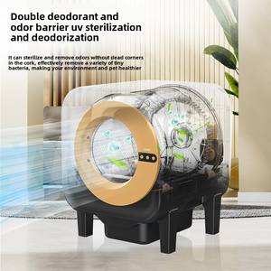 Automatische Katzentoilette 2025, Smarte Katzentoilette mit Frischluftreinigung und Desodorierung, Grenzüberschreitender Bestseller - Product Image 4