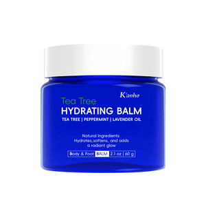 Venta al por mayor de crema de bálsamo de aceite de árbol de té para el cuidado de los pies del cuerpo Natural calmante hidratante cuidado de la piel para la piel seca y agrietada fabricante - Product Image 3