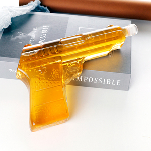 ขวดไวน์เปล่าขวดแก้วใส่เหล้าวิสกี้ขวด <span class=keywords><strong>M1911</strong></span>ทรงขวดแก้วปิดผนึกอย่างดี - Product Image 2
