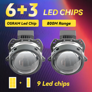 REDSEA E480 200W RHD/LHD <span class=keywords><strong>12V</strong></span> 24V9チップブルーレンズバイLED 3インチレンズカー70WBILEDプロジェクターレンズ3.0 - Product Image 2