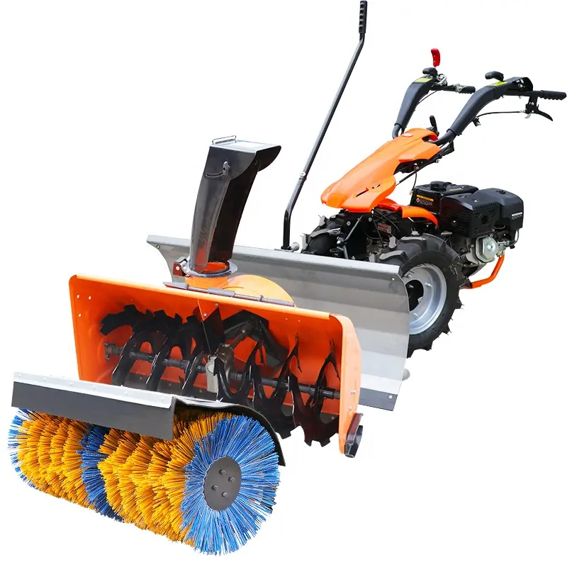 การรับรอง CE มัลติฟังก์ชั่ Walk Behind 3ใน1เบนซิน Snow Blower ราคา