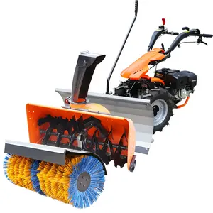 การรับรอง CE มัลติฟังก์ชั่ Walk Behind 3ใน1เบนซิน Snow Blower ราคา