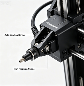 Impresora 3D Anycubic Kobra 3 Max de Gran Tamaño, Multicolor, FDM, con Nivelación Automática, Alta Precisión, para Escritorio, Hogar, Niños, Modelismo y Bricolaje - Product Image 5