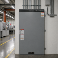 Armoire de commutation industrielle basse tension 220V/380Y IP66 avec 6 prises 100-400A et verrouillage anti-effraction