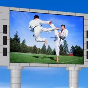 Hot Voor/Achter Dienst Led Display P10 Outdoor Full Color Led Board Display Teken Gym Stadion Sport Led Video scherm Tv