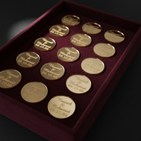 Étiquettes en acrylique miroir gravées au laser personnalisées, badges en acrylique miroir or et argent pour anniversaire, mariage, boîte cadeau, logo