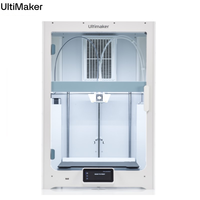 3D-принтер UltiMaker S7 с гибкой подогреваемой платформой PEI, двойной экструзией, полностью закрытый, автоматическое выравнивание, FDM для печати из различных материалов