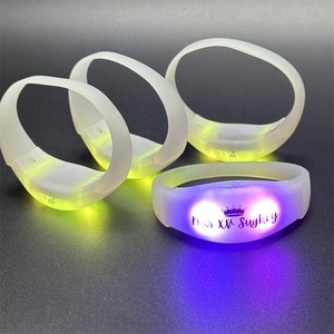 Pulsera LED Activada por Sonido con Nuevas Ideas <span class=keywords><strong>2023</strong></span> para Decoración de Fiestas para Diwali, Ramadán, Graduación, Día de San Valentín - Product Image 6