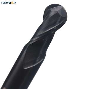 <span class=keywords><strong>Fraise</strong></span> à bout sphérique en carbure de tungstène, diamètre 12 mm, tige longue, outils CNC, prix de gros - Product Image 5