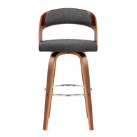 Chaise de salle à manger en bois moderne et réglable de style industriel, ensemble de tabourets de bar très vendus, chaise de garage chinoise bon marché pour le salon