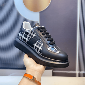 Baskets basses unisexes en daim à plateforme épaisse et lacets Mc. Chaussures décontractées pour le style urbain et les trajets quotidiens – Le choix de la reine de la ville - Product Image 2