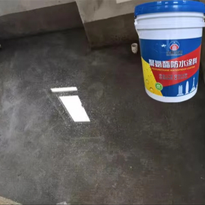 Outdoor Pools Waterproof and Polyurethane Weather-Resistant <b>Paint</b> Coating Hand Brush Liquid Sheet Waterproof Coating - Product Image 1