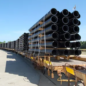 Ductile Iron Pipe Price ISO2531 100mm K8 K9 Grade Water Supply 4 8 10 12 Inch Ductile Cast Iron Tube Factory Sales