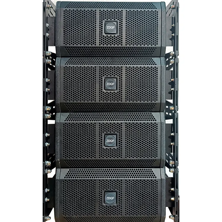 Passives Line-Array Einzelne profession elle 6-Zoll-Sound-Line-Array-Innen-Audiogeräte