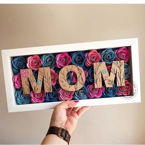 Caja de madera de alta calidad <span class=keywords><strong>para</strong></span> fotos de bebés, caja de sombra blanca, marcos de fotos con vidrio, 8x8, nuevo diseño, bricolaje, venta al por mayor - Product Image 4