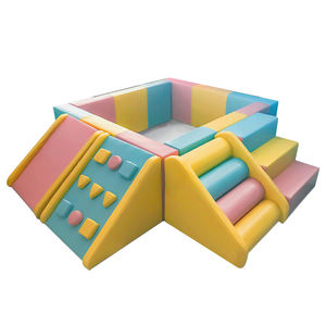 Equipo de Entrenamiento para Parque <span class=keywords><strong>Infantil</strong></span> Interior para Niños Pequeños, Bloques Blandos para Escalar y Deslizar, Diversión Interactiva para Parques de Atracciones - Product Image 2