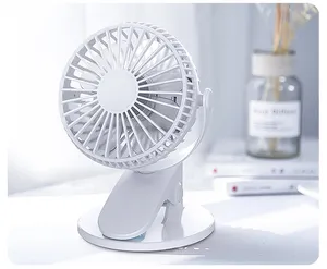 Newest OEM&ODM Clip 3 speed Desktop Clip Fan Usb Rechargeable Room Portable mini shake fan Factory Fans For Home