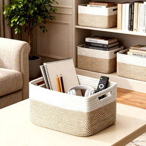 Caja de Almacenamiento Plegable a Prueba de Polvo, Cesta de Regalo Creativa para Ropa, Juguetes de Bebé y Mascotas, Organizador de Baño y Armario - Product Image 2