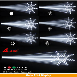 Luz de Palco <span class=keywords><strong>Prism</strong></span> King Beam 420 Equipado com Suporte Dobrável com 17 Efeitos de Padrão e 14 Blocos de Cores Efeito de Palco Impactante - Product Image 5
