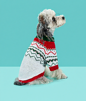 Nouveaux pulls d'hiver pour chiens et chats, tenues de Noël et d'Halloween, design hip-hop tendance, motif de dessin animé, fibre acrylique