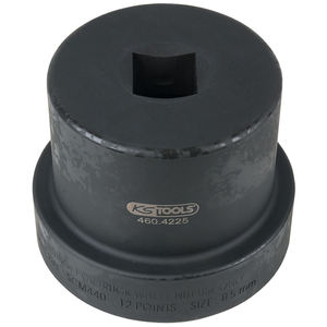 Clé à douille CRV à 12 points de 85 mm finition chromée jeu de douilles de réparation de camion de qualité bricolage avec guide personnalisable OEM - Product Image 1