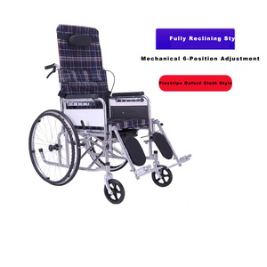 OEM/ODM giá thấp Hướng dẫn sử dụng xe lăn cho bệnh nhân cao tuổi đầy đủ nằm phẳng gấp <span class=keywords><strong>commode</strong></span> cho phục hồi chức năng <span class=keywords><strong>commode</strong></span> ngả - Product Image 6